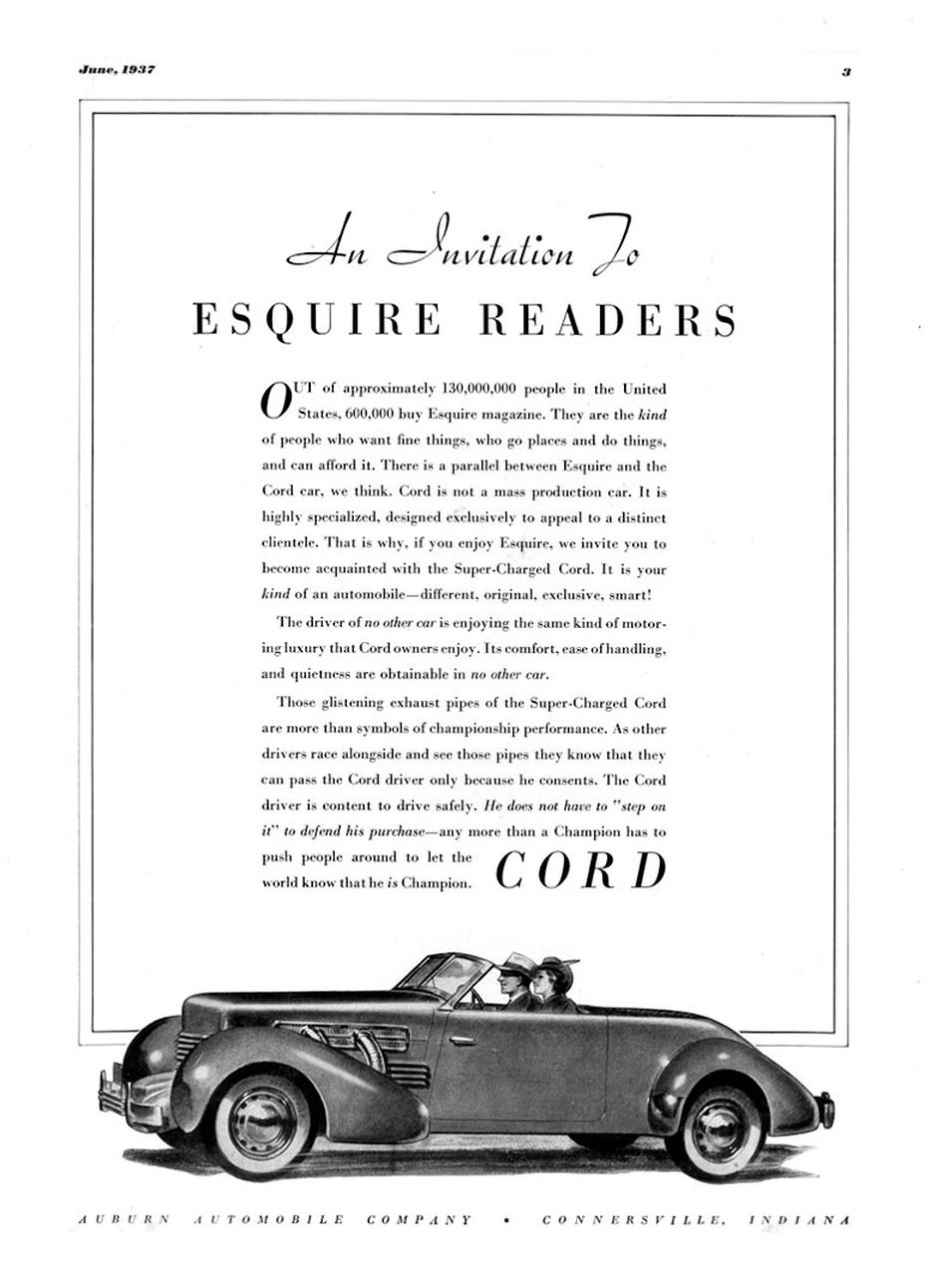 1937 Cord Ad-07