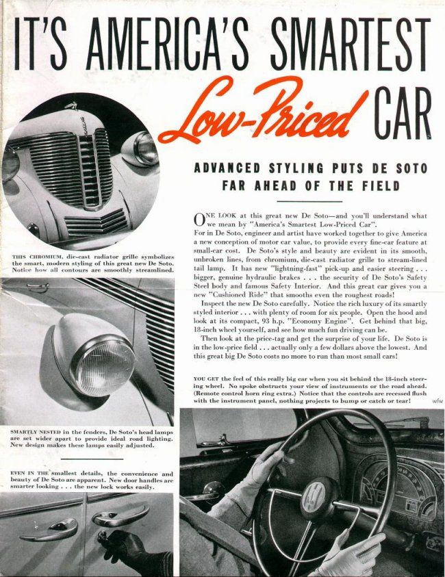 1938 DeSoto Ad-10