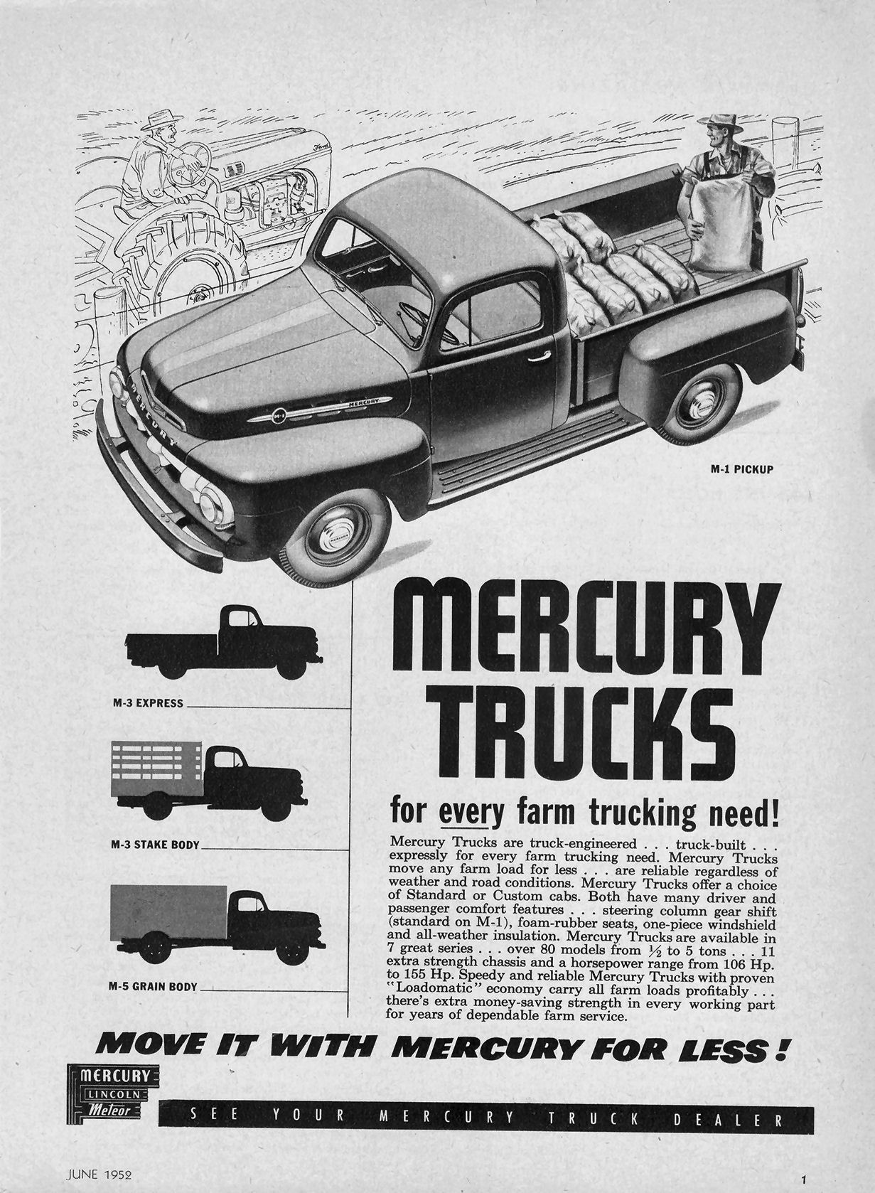 1952 Mercury Truck Ad-02