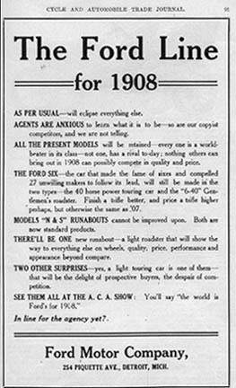 1908 Ford model t advertisement #10