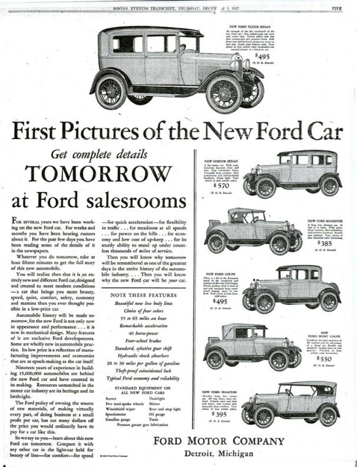 Advertisements ford model a #2