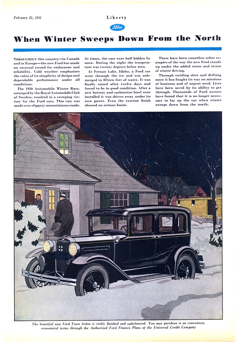 1931 Ford advertisements #10