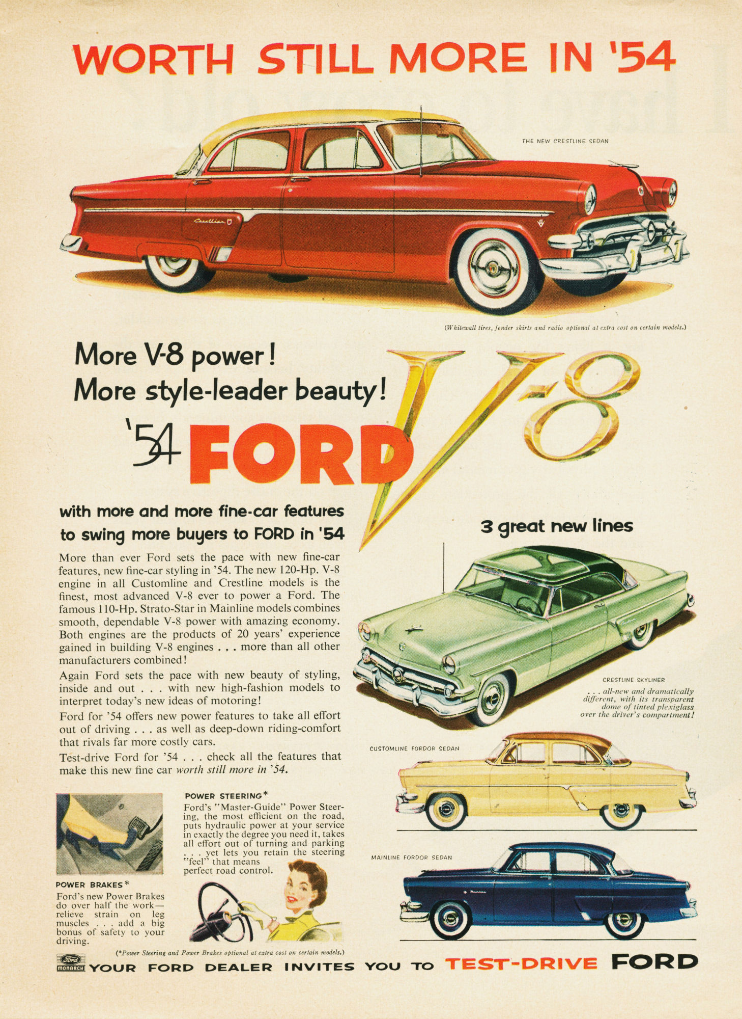 1954 Ford advertisements #5