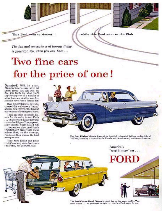1955 Ford ads #4