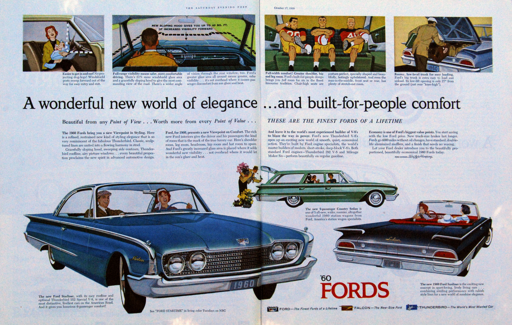 Vintage ford car advertisements #6