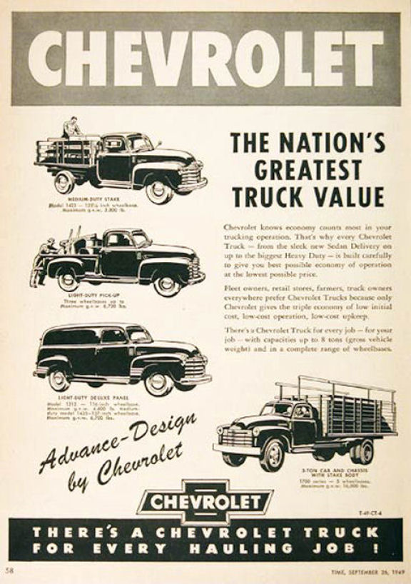 1949 Chevrolet Truck Ad-01