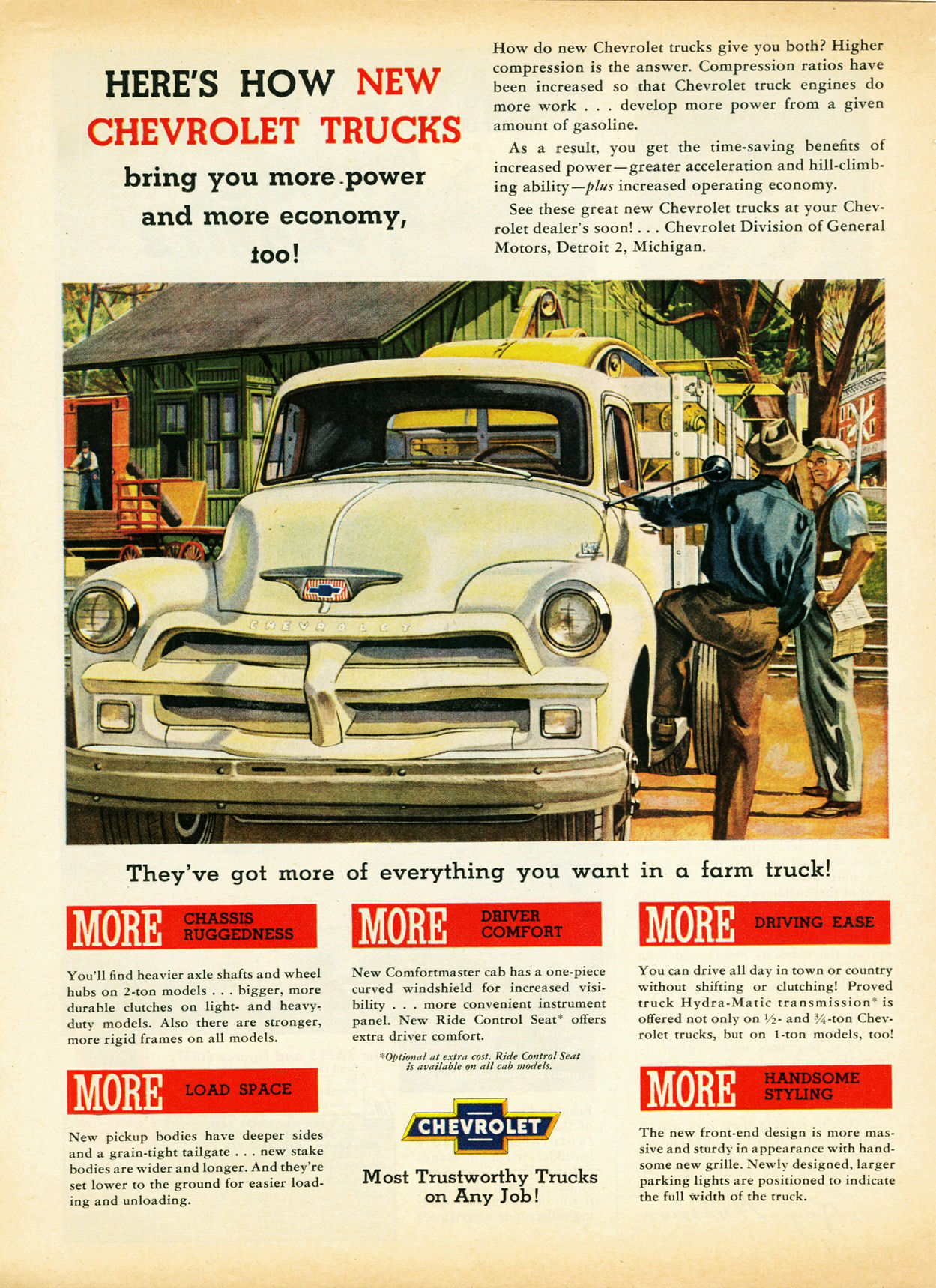 1954 Chevrolet Truck Ad-02
