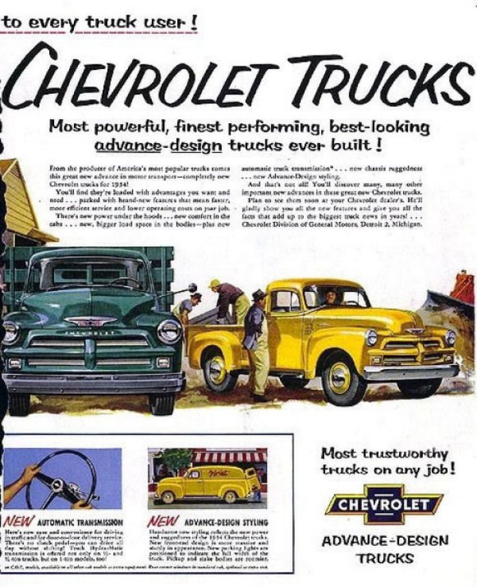 1954 Chevrolet Truck Ad-04
