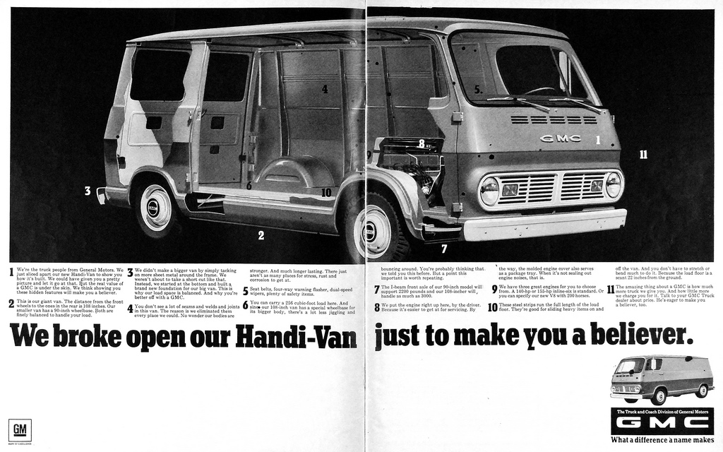 1967 GMC Van Ad-01