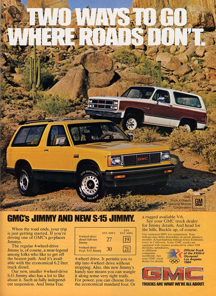1983 GMC Truck Ad-01