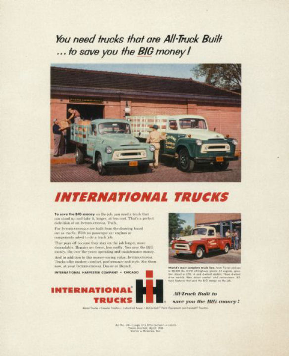 1956 International Truck Ad-02