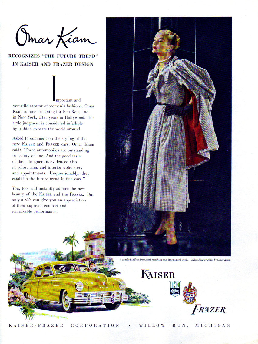 Directory Index: Kaiser-Frazer Ads/1948