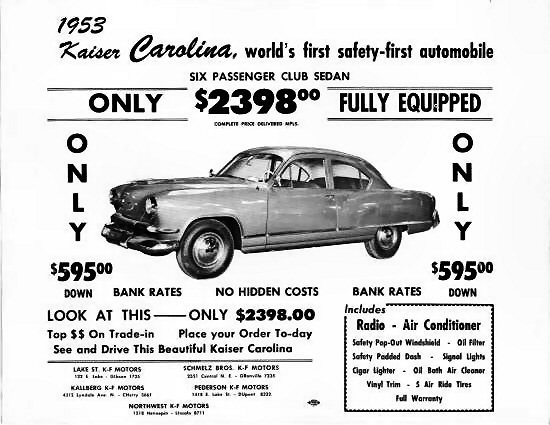 1953 Kaiser Ad-18