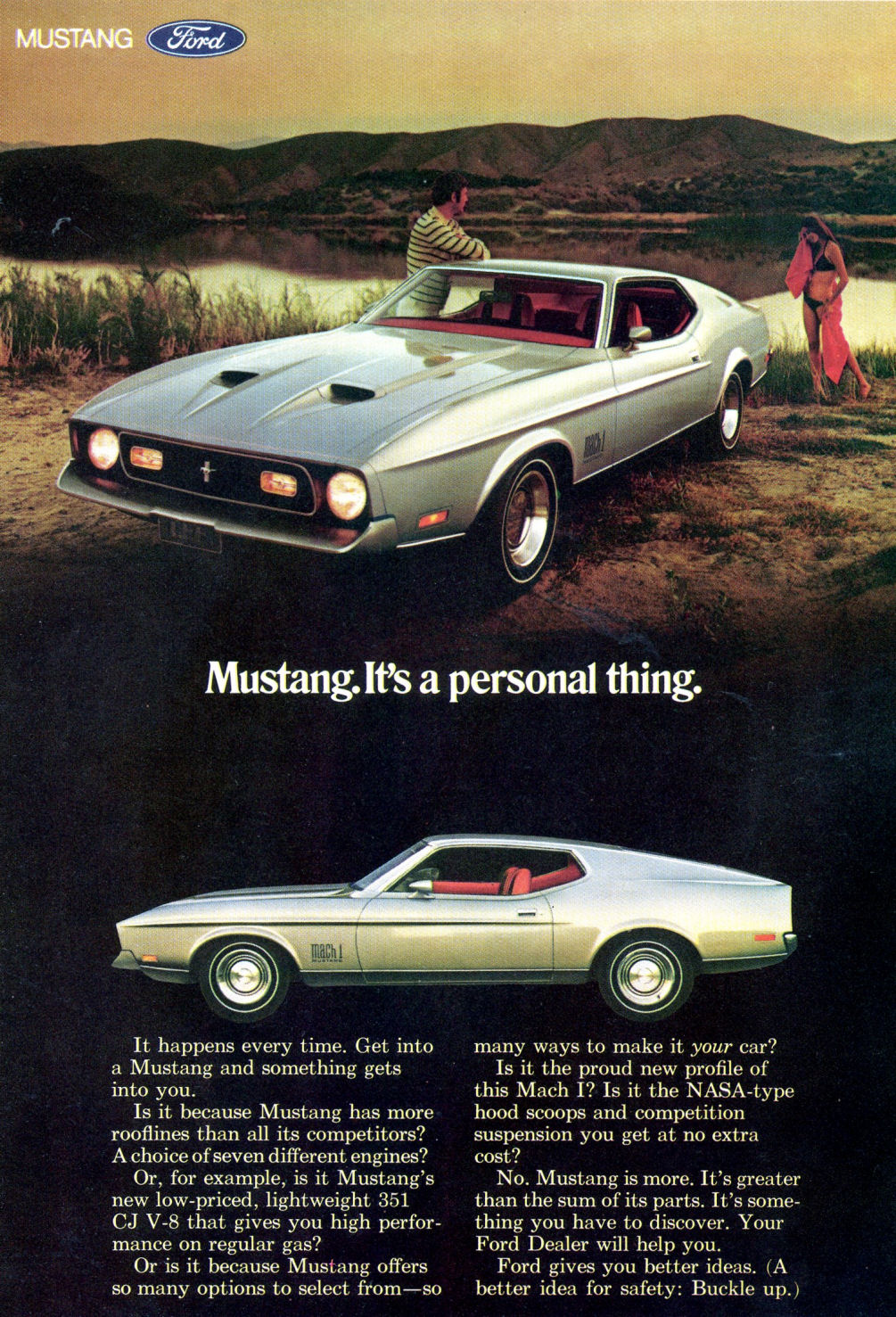 Ford mustang car advertisements #10