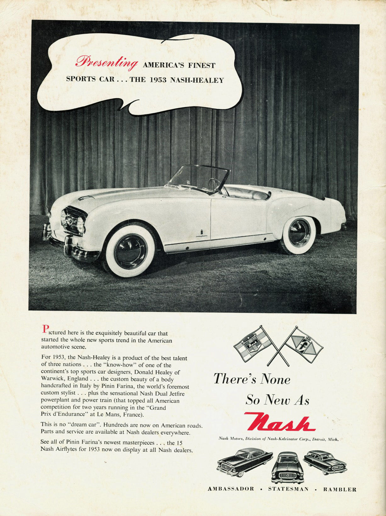 1953 Nash-Healey Ad-01