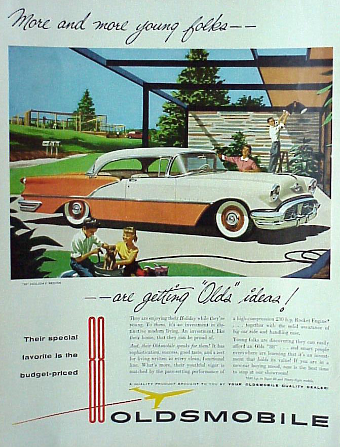 1956 Oldsmobile Ad-16