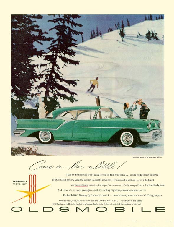 1957 Oldsmobile Ad-10
