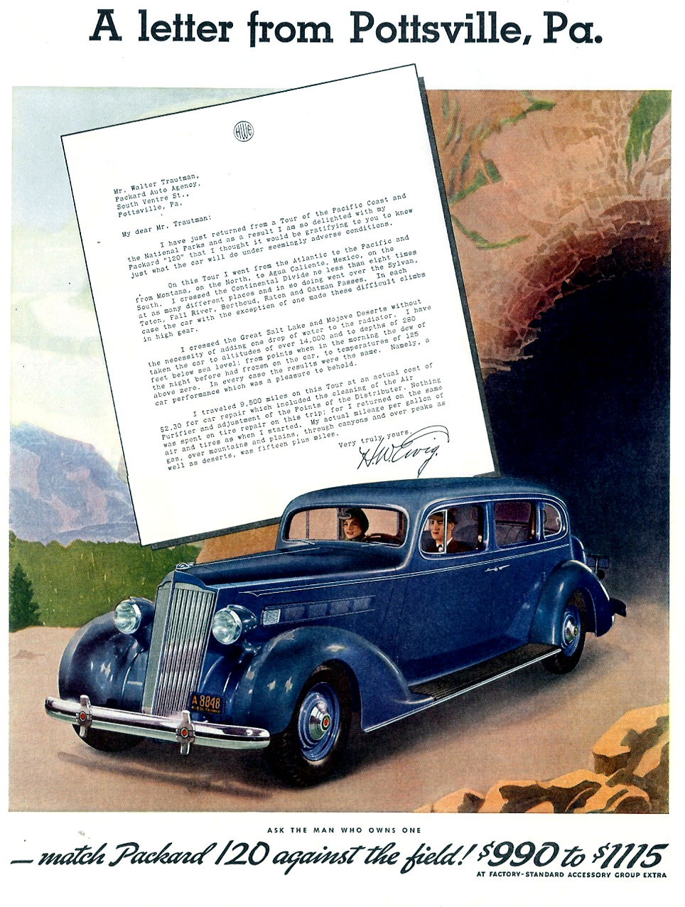 1936 Packard Ad-10