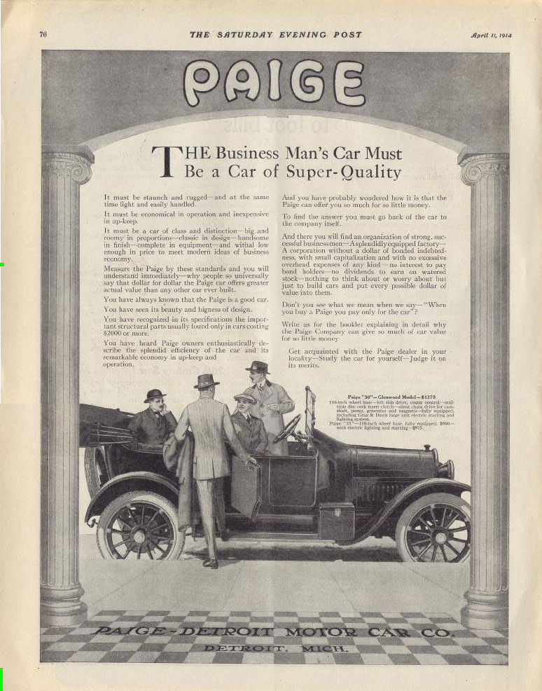 1914 Paige Ad-02