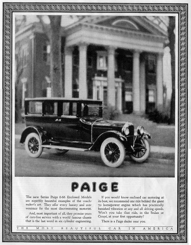 1922 Paige Ad-01